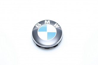 BMW  Chrome Ring Wheel Center hub Cap  NEW 36136783536