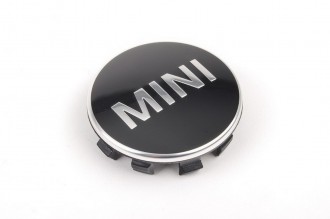  MINI F55 Word Mark Alloy Wheel Center Cap Chrome Trim 6857149 