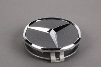  Mercedes-Benz Alloy Wheel Centre Cap Himalaya Grey A22040001257756 