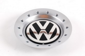  Wheel Center Hub Caps 1pcs Brilliant Chrome For VW Golf Jetta Mk4 99-06